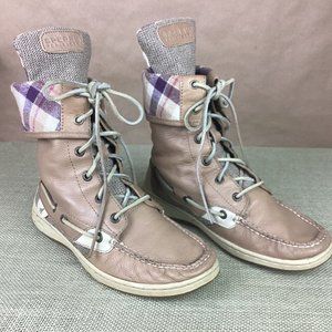 Sperry TopSider Lace Up Hikerfish Ankle Boots